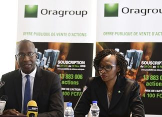 Marché financier : Oragroup souhaite une levée de 56,92 milliards de francs CFA