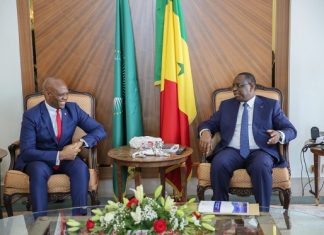 Visite de courtoisie de M. Tony Elumelu au Président du Sénégal M. Macky Sall