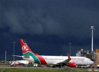 Transports: Kenya Airways prévoit une perte de 8 millions de dollars en raison du coronavirus
