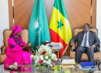 DEVELOPPEMENT HUMAIN ET AFFAIRES SOCIALES DE LA CEDEAO : La nouvelle Commissaire en charge, Fatou Sarr Sow reçue au palais