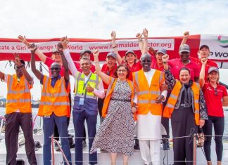 CAMPAGNE DE RENFORCEMENT DE L’AUTONOMIE DES JEUNES FILLES PAR L’EDUCATION : Le navire Maiden et son équipage entièrement féminin au port de Dakar pour 12 jours
