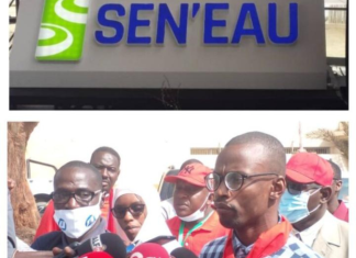 Le secrétaire général de leur syndicat convoqué en conseil de discipline : Les travailleurs de SEN’EAU disent halte à « l’intimidation »