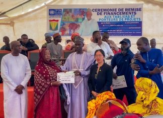 Financement des tabliers et porteurs de projets : Abdoul Aziz Paye, maire de la commune Gueule-Tapée-Fass-Colobane débloque 65 millions F CFA