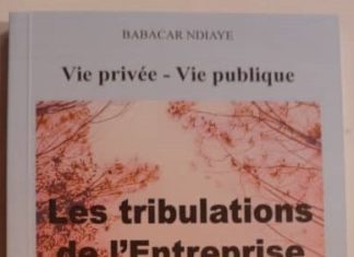 Ouvrage : Vie privée -Vie publique : Les tribulations de l’Entreprise : Babacar Ndiaye pose le débat sur les difficultés traversées par le secteur privé au Sénégal