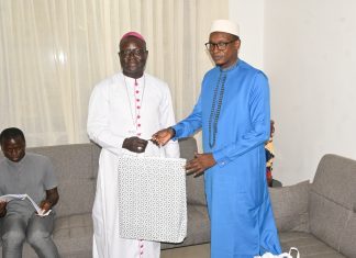 Visite de courtoisie de la Haute Autorité du Waqf à l’Archevêque de Dakar : Vers un partenariat institutionnalisé avec l’Église catholique du Sénégal